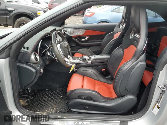 2020 Mercedes-Benz C 63 S AMG z VIN WDDWK8HB3LF953625, wystawiony jako Copart lot #55341734 z przebiegiem 45 195 mil mil oraz Szkoda całkowita • Salvage title. Historia ofert i sprzedaży dostępna na DreamBid. Obrazek 7.