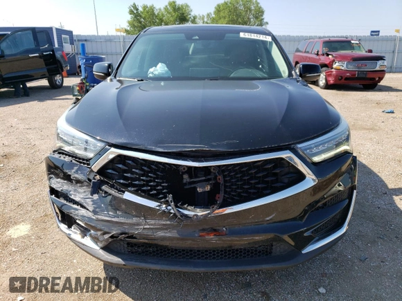2021 Acura RDX w/Technology Package with VIN 5J8TC2H57ML001037, listed as a Copart auction lot 61814214 with 48,378 mi miles and Salvage Title. Bid and sale history available at carsss.com. Image 5.