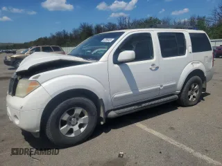 2006 Nissan Pathfinder SE with VIN 5N1AR18W76C637124, listed as a Copart auction lot 62086465 with 171,653 mi miles and Salvage title. Bid and sale history available at DreamBid. Image 1.
