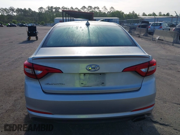 2017 Hyundai Sonata SE with VIN 5NPE24AF9HH502787, listed as a IAAI auction lot 42088941 with 123,511 mi miles. Bid and sale history available at carsss.com. Image 16.