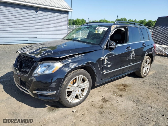 2013 Mercedes-Benz GLK-Class GLK 350 with VIN WDCGG8JB0DG076575, listed as a Copart auction lot 55482464 with 0 mi miles and Salvage Title. Bid and sale history available at carsss.com. Image 1.