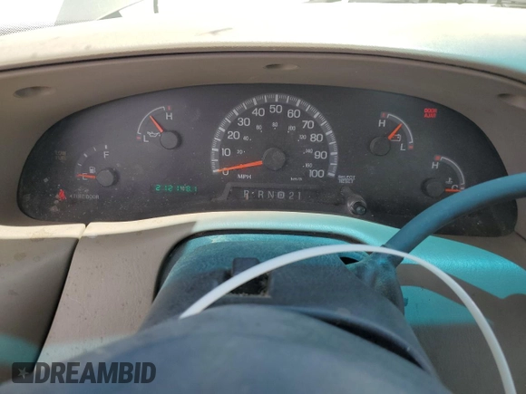 2001 Ford F-150 with VIN 1FTPX17L21NA37619, listed as a Copart auction lot 56922485 with 212,148 mi miles and Salvage title. Bid and sale history available at DreamBid. Image 9.