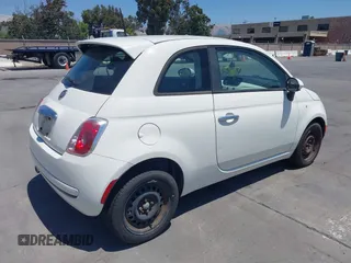 2013 FIAT 500 Pop with VIN 3C3CFFAR8DT646458, listed as a IAAI auction lot 42676797 with 110,148 mi miles and . Bid and sale history available at DreamBid. Image 4.