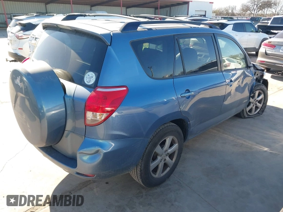 2008 Toyota RAV4 Ltd with VIN JTMZK31V585016495, listed as a IAAI auction lot 41729731 with 167,850 mi miles. Bid and sale history available at carsss.com. Image 4.