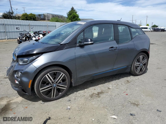 2017 BMW i3 with VIN WBY1Z8C38HV893417, listed as a Copart auction lot 53063865 with 28,910 mi miles and Salvage Title. Bid and sale history available at carsss.com. Image 1.
