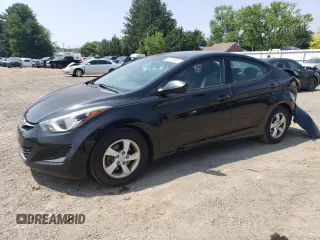 2014 Hyundai Elantra SE with VIN 5NPDH4AE8EH537673, listed as a Copart auction lot 60804395 with 113,947 mi miles and Salvage title. Bid and sale history available at DreamBid. Image 1.
