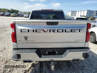 2020 Chevrolet Silverado 1500 Custom with VIN 3GCPWBEF8LG317269, listed as a Copart auction lot 55976795 with 45,878 mi miles and Salvage Title. Bid and sale history available at DreamBid. Image 6.