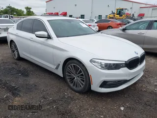 2018 BMW 5 Series 530e with VIN WBAJA9C53JB033042, listed as a IAAI auction lot 41902555 with 107,799 mi miles and . Bid and sale history available at DreamBid. Image 1.