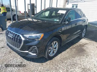 2021 Audi Q3 S line Premium with VIN WA1DECF36M1031852, listed as a IAAI auction lot 42020471 with 29,445 mi miles and . Bid and sale history available at DreamBid. Image 17.