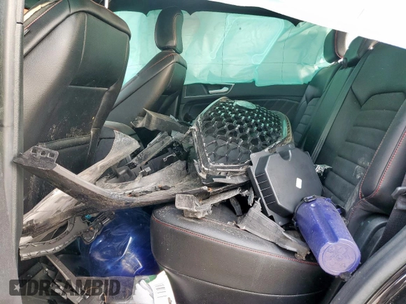 2020 Ford Edge SEL z VIN 2FMPK3J93LBB07159, wystawiony jako Copart lot #56991695 z przebiegiem Nie podano mil oraz Szkoda całkowita • Salvage title. Historia ofert i sprzedaży dostępna na DreamBid. Obrazek 11.
