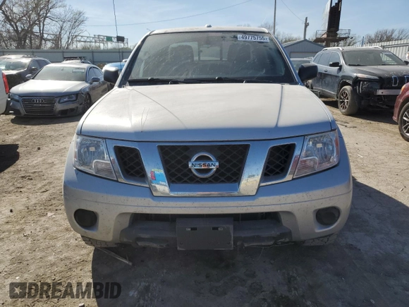 2017 Nissan Frontier SV with VIN 1N6AD0EV3HN748010, listed as a Copart auction lot 49775755 with 127,480 mi miles and Salvage title. Bid and sale history available at DreamBid. Image 5.