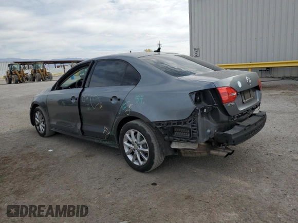 2012 Volkswagen Jetta SE with VIN 3VWDX7AJ5CM344631, listed as a Copart auction lot 49895435 with 176,922 mi miles and Salvage title. Bid and sale history available at DreamBid. Image 2.