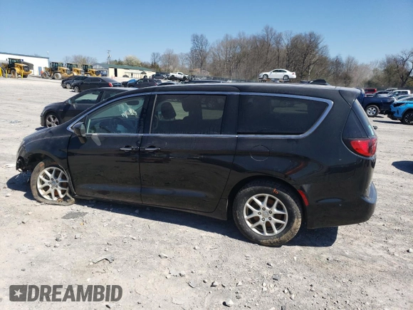 2020 Chrysler Pacifica Touring with VIN 2C4RC1FG7LR159407, listed as a Copart auction lot 49590795 with 87,337 mi miles and Salvage title. Bid and sale history available at DreamBid. Image 2.