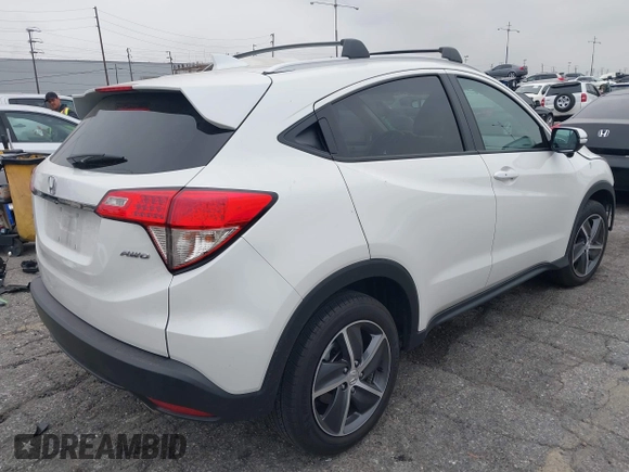 2022 Honda HR-V EX with VIN 3CZRU6H58NM722684, listed as a IAAI auction lot 41893049 with 18,346 mi miles. Bid and sale history available at carsss.com. Image 4.