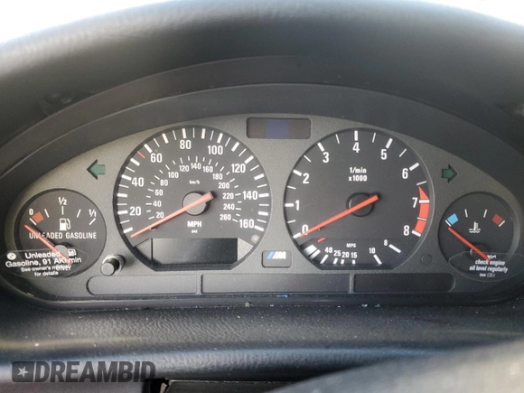 1999 BMW 3 Series M3 with VIN WBSBK0336XEC41367, listed as a Copart auction lot 41524845 with 0 mi miles and Salvage Title. Bid and sale history available at carsss.com. Image 9.
