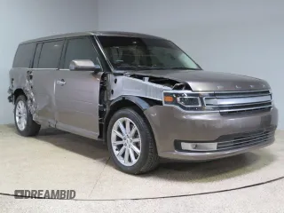 2019 Ford Flex Limited with VIN 2FMGK5D88KBA03540, listed as a Copart auction lot 74617224 with 30,719 mi miles and Salvage Title. Bid and sale history available at carsss.com. Image 1.