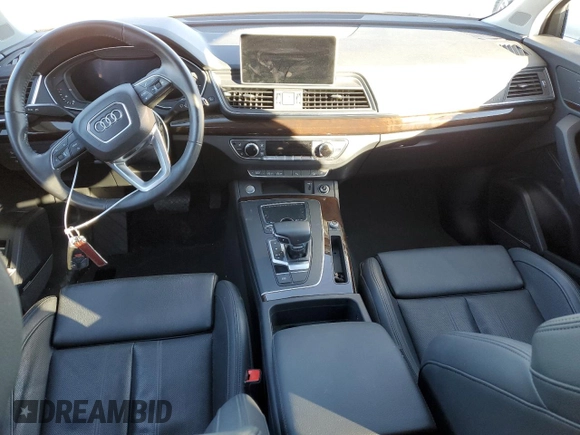 2018 Audi Q5 Premium Plus with VIN WA1BNAFY3J2205745, listed as a Copart auction lot 65726912 with 35,570 mi miles. Bid and sale history available at carsss.com. Image 8.