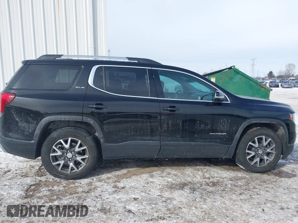 2021 GMC Acadia SLE with VIN 1GKKNRLS0MZ125176, listed as a IAAI auction lot 41610339 with Not Provided miles. Bid and sale history available at carsss.com. Image 13.