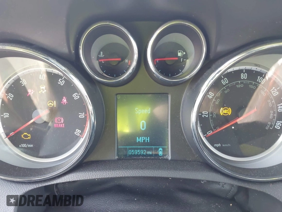 2016 Buick Encore Premium with VIN KL4CJDSB1GB647306, listed as a IAAI auction lot 41983159 with 59,592 mi miles. Bid and sale history available at carsss.com. Image 7.