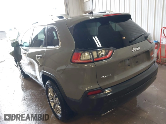 2021 Jeep Cherokee Latitude Lux with VIN 1C4PJMMX0MD214608, listed as a IAAI auction lot 41452997 with 31,441 mi miles and . Bid and sale history available at DreamBid. Image 3.