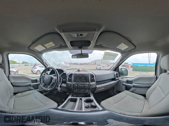 2015 Ford F-150 XL with VIN 1FTEW1CFXFFA01852, listed as a IAAI auction lot 42395926 with 240,514 mi miles and . Bid and sale history available at DreamBid. Image 18.