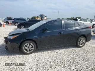 2019 Toyota Prius L Eco with VIN JTDKARFU8K3085773, listed as a Copart auction lot 62581555 with 63,571 mi miles and Salvage title. Bid and sale history available at DreamBid. Image 1.