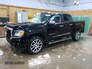 2022 GMC Canyon 4WD Denali with VIN 1GTG6EEN8N1259576, listed as a Copart auction lot 43765805 with 23,490 mi miles and Clean Title. Bid and sale history available at carsss.com. Image 1.