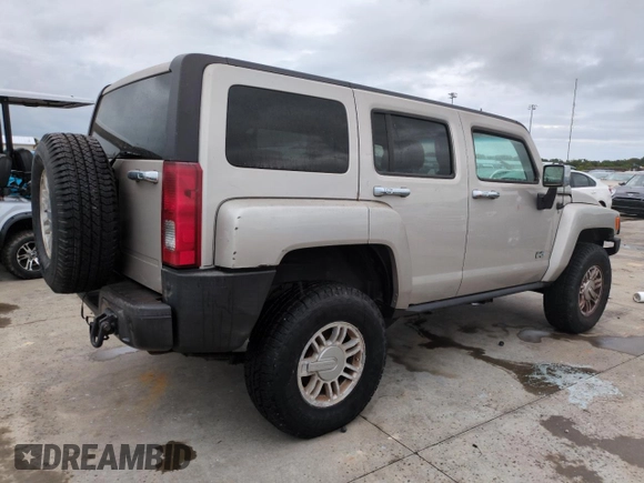 2006 Hummer H3 with VIN 5GTDN136968257640, listed as a Copart auction lot 74753394 with Not Provided miles and Salvage Title. Bid and sale history available at DreamBid. Image 3.