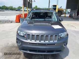 2016 Jeep Compass High Altitude Edition with VIN 1C4NJDEB0GD558230, listed as a IAAI auction lot 39799941 with 57,002 mi miles. Bid and sale history available at carsss.com. Image 6.