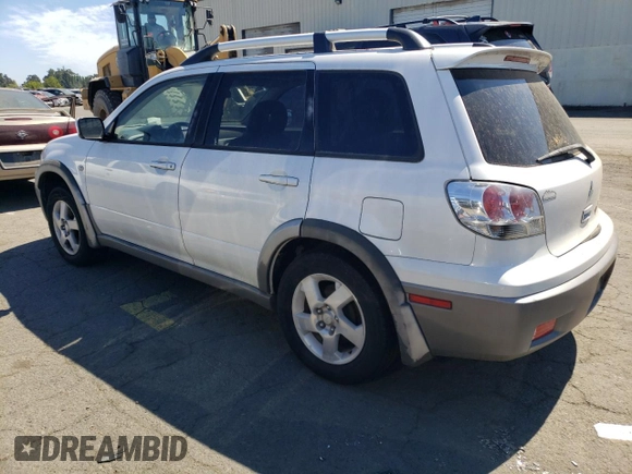 2003 Mitsubishi Outlander XLS with VIN JA4LX41G13U067239, listed as a Copart auction lot 64524374 with 218,346 mi miles and Clean Title. Bid and sale history available at carsss.com. Image 2.