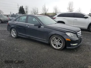 2012 Mercedes-Benz C-Class C 300 Sport with VIN WDDGF8BB3CR227277, listed as a Copart auction lot 50741725 with 174,055 mi miles and Salvage Title. Bid and sale history available at carsss.com. Image 4.