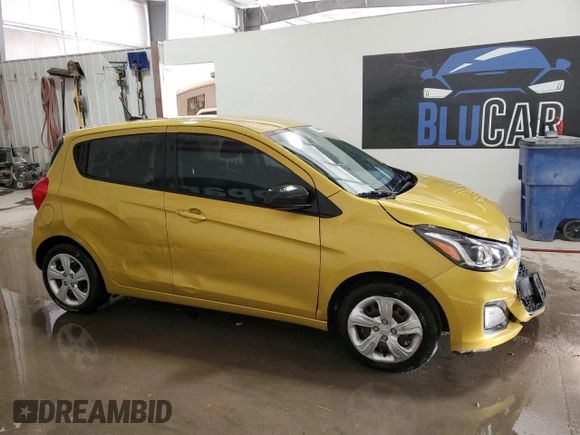 2022 Chevrolet Spark LS with VIN KL8CB6SA7NC037335, listed as a Copart auction lot 49241705 with 29,495 mi miles and Clean Title. Bid and sale history available at DreamBid. Image 4.