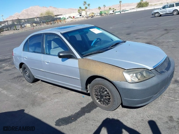 2002 Honda Civic EX with VIN 1HGES26842L006993, listed as a IAAI auction lot 41891213 with 219,196 mi miles. Bid and sale history available at carsss.com. Image 1.