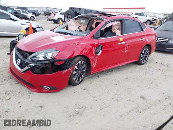 2017 Nissan Sentra SR Turbo with VIN 3N1CB7APXHY221105, listed as a IAAI auction lot 41727118 with Not Provided miles and . Bid and sale history available at carsss.com. Image 19.