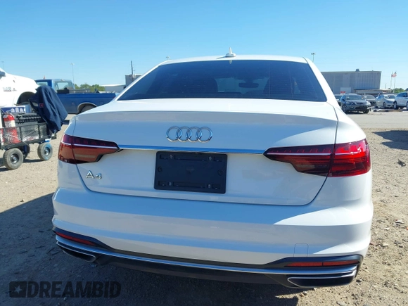 2020 Audi A4 Premium z VIN WAUGMAF44LN013504, wystawiony jako IAAI lot #41846708 z przebiegiem 76 658 mil mil oraz . Historia ofert i sprzedaży dostępna na DreamBid. Obrazek 16.