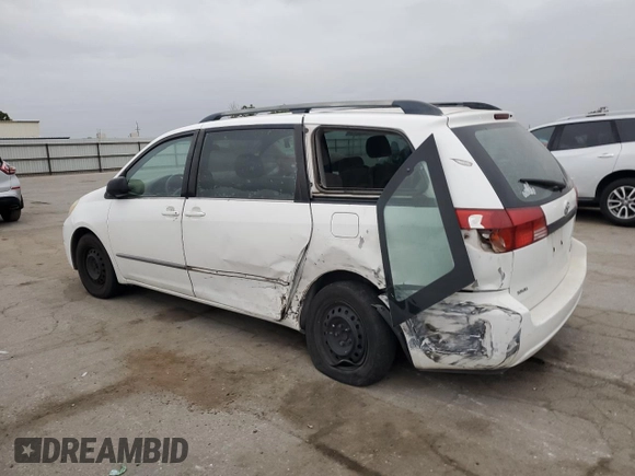 2004 Toyota Sienna CE with VIN 5TDZA23C34S157840, listed as a Copart auction lot 53587455 with 168,925 mi miles and Salvage Title. Bid and sale history available at carsss.com. Image 2.