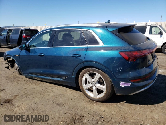 2019 Audi e-tron Prestige with VIN WA1VAAGE1KB010743, listed as a Copart auction lot 58812083 with 31,917 mi miles. Bid and sale history available at carsss.com. Image 2.