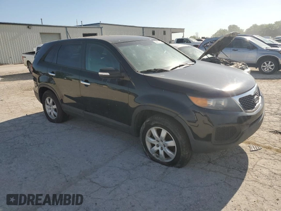 2011 Kia Sorento LX with VIN 5XYKT3A13BG075748, listed as a Copart auction lot 55957955 with Not Provided miles and Clean Title. Bid and sale history available at DreamBid. Image 4.
