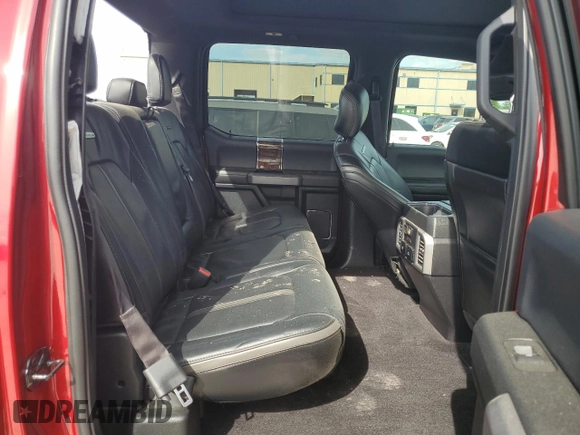 2017 Ford F-150 XL with VIN 1FTEW1EG6HFB89083, listed as a Copart auction lot 56287735 with Not provided miles and Salvage title. Bid and sale history available at DreamBid. Image 10.