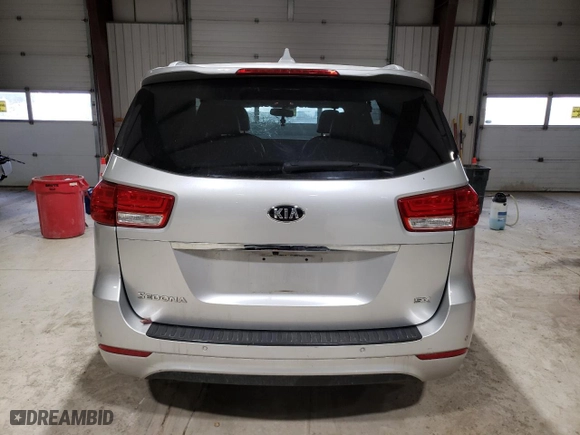 2017 Kia Sedona EX with VIN KNDMC5C13H6312798, listed as a Copart auction lot 47014475 with 206,556 mi miles and Clean Title. Bid and sale history available at carsss.com. Image 6.