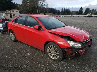 2014 Chevrolet Cruze ECO with VIN 1G1PJ5SB5E7272350, listed as a Copart auction lot 85345804 with 168,133 mi miles and Salvage Title. Bid and sale history available at carsss.com. Image 4.