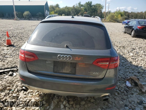 2013 Audi allroad Premium Plus with VIN WA1UFAFL1DA051735, listed as a Copart auction lot 71342134 with 0 mi miles and Salvage Title. Bid and sale history available at carsss.com. Image 6.