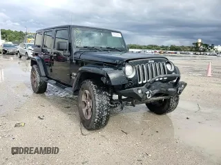 2018 Jeep Wrangler JK Unlimited Sahara with VIN 1C4BJWEG8JL908646, listed as a Copart auction lot 78954834 with 200,857 mi miles and Salvage Title. Bid and sale history available at carsss.com. Image 12.