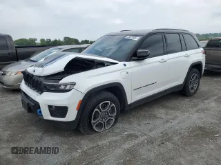 2022 Jeep Grand Cherokee Trailhawk with VIN 1C4RJYC62N8748728, listed as a Copart auction lot 55670504 with 36,239 mi miles and Salvage title. Bid and sale history available at DreamBid. Image 1.