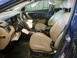 2013 Hyundai Elantra with VIN KMHD35LE0DU047861, listed as a Copart auction lot 59015785 with 55,733 mi miles and Salvage title. Bid and sale history available at DreamBid. Image 7.