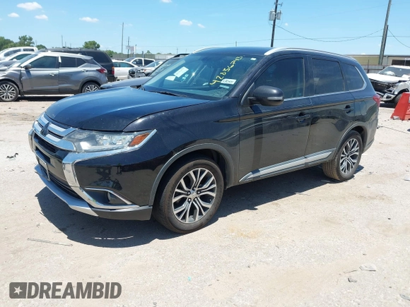 2017 Mitsubishi Outlander SE with VIN JA4AD3A38HZ035518, listed as a IAAI auction lot 42836743 with 238,835 mi miles and . Bid and sale history available at DreamBid. Image 2.