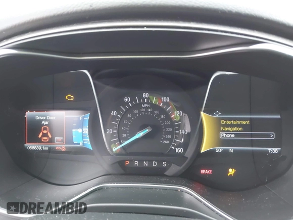 2018 Ford Fusion SE with VIN 3FA6P0HD9JR130315, listed as a IAAI auction lot 41913367 with 68,839 mi miles. Bid and sale history available at carsss.com. Image 7.