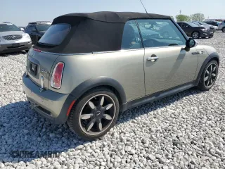 2008 MINI Convertible S z VIN WMWRH335X8TL96812, wystawiony jako Copart lot #85716254 z przebiegiem 50 204 mil mil oraz Szkoda całkowita • Salvage title. Historia ofert i sprzedaży dostępna na DreamBid. Obrazek 3.