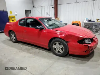 2005 Chevrolet Monte Carlo LT with VIN 2G1WX12K759266230, listed as a Copart auction lot 80693544 with 106,362 mi miles and Clean Title. Bid and sale history available at carsss.com. Image 4.
