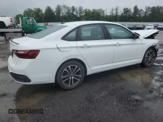2024 Volkswagen Jetta Sport with VIN 3VWBM7BU9RM027694, listed as a Copart auction lot 56828095 with 19,627 mi miles and Salvage title. Bid and sale history available at DreamBid. Image 3.
